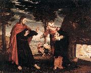 Hans holbein the younger Noli me Tangere oil